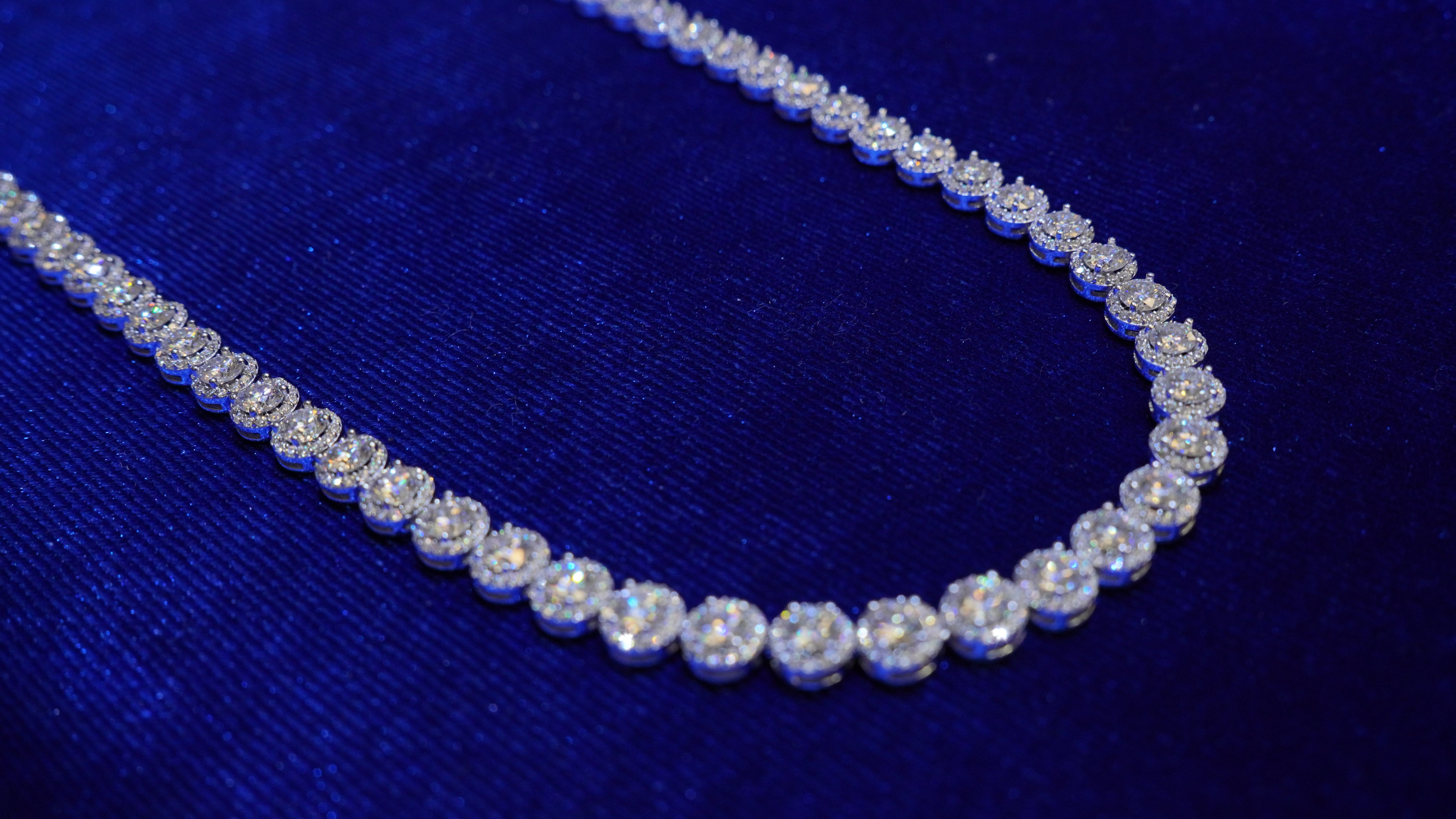 Halo Solitary Tennis Chain