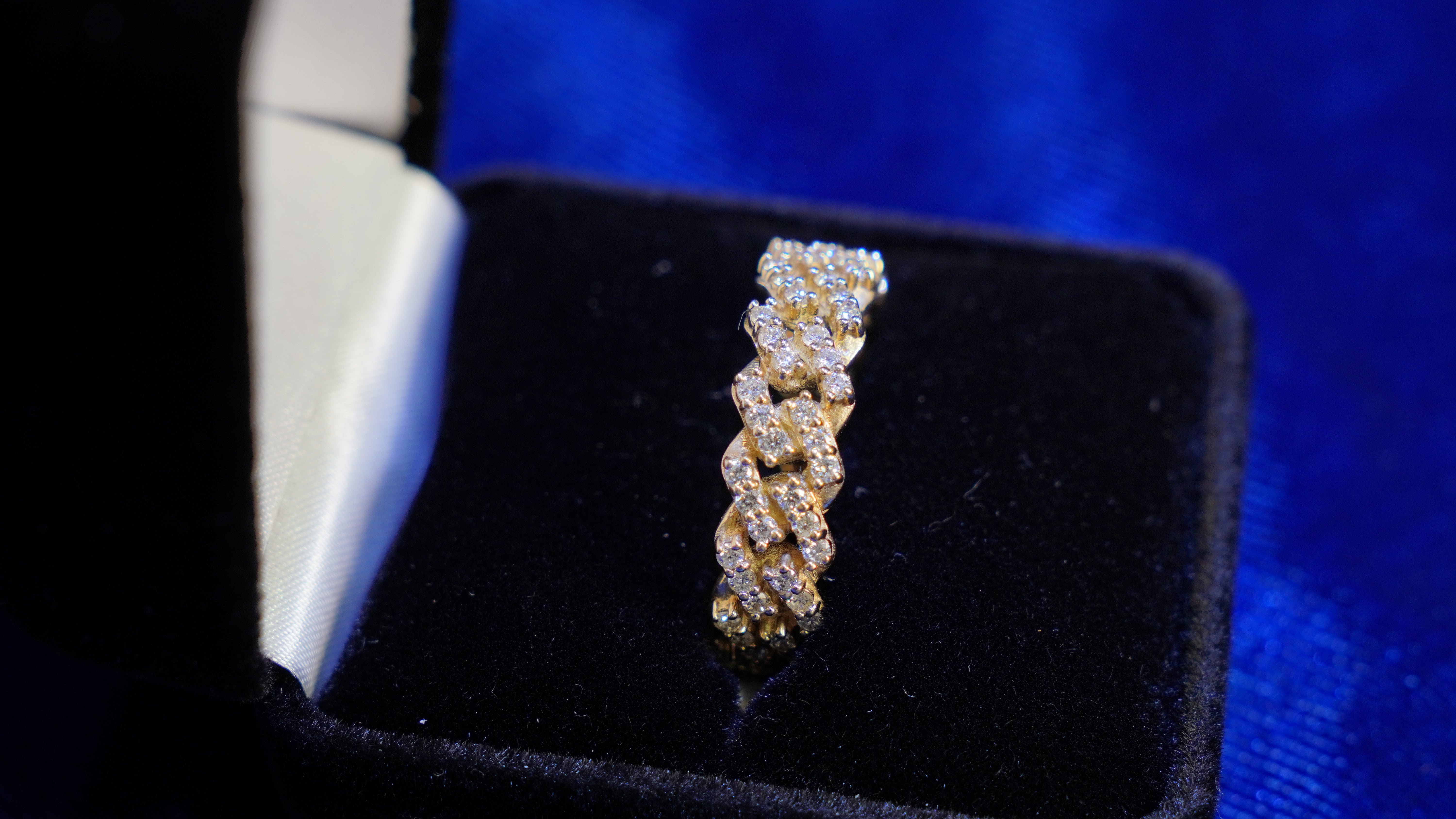 Mens Diamond Cuban Ring 1.75CTW