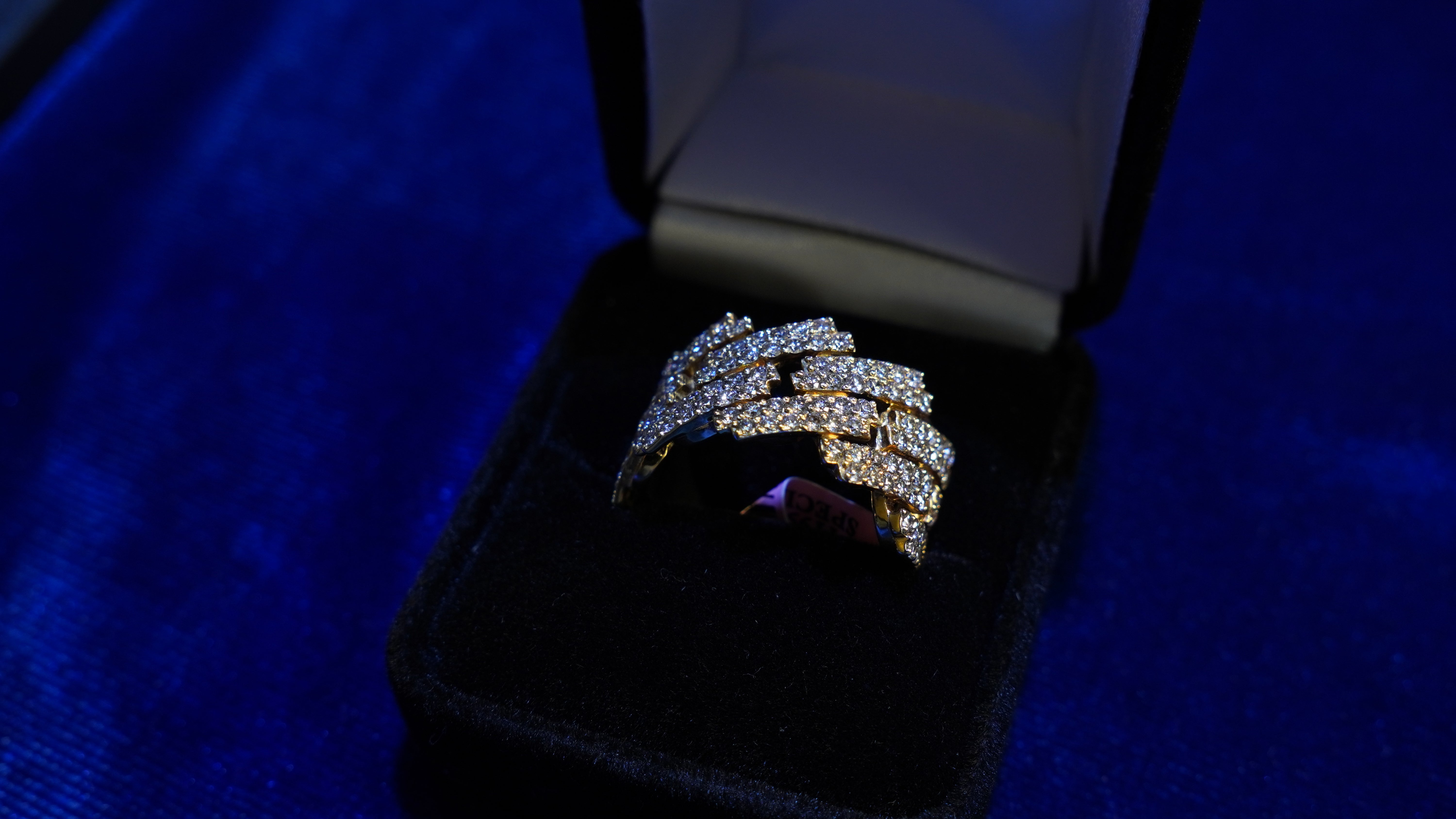 Big Men's Cuban Diamond Ring 2.5CTW