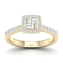14K 0.50CT D-LADIES RINGS