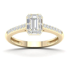 14K 0.50CT D-LADIES RINGS