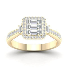 14K 0.50CT D-LADIES RINGS
