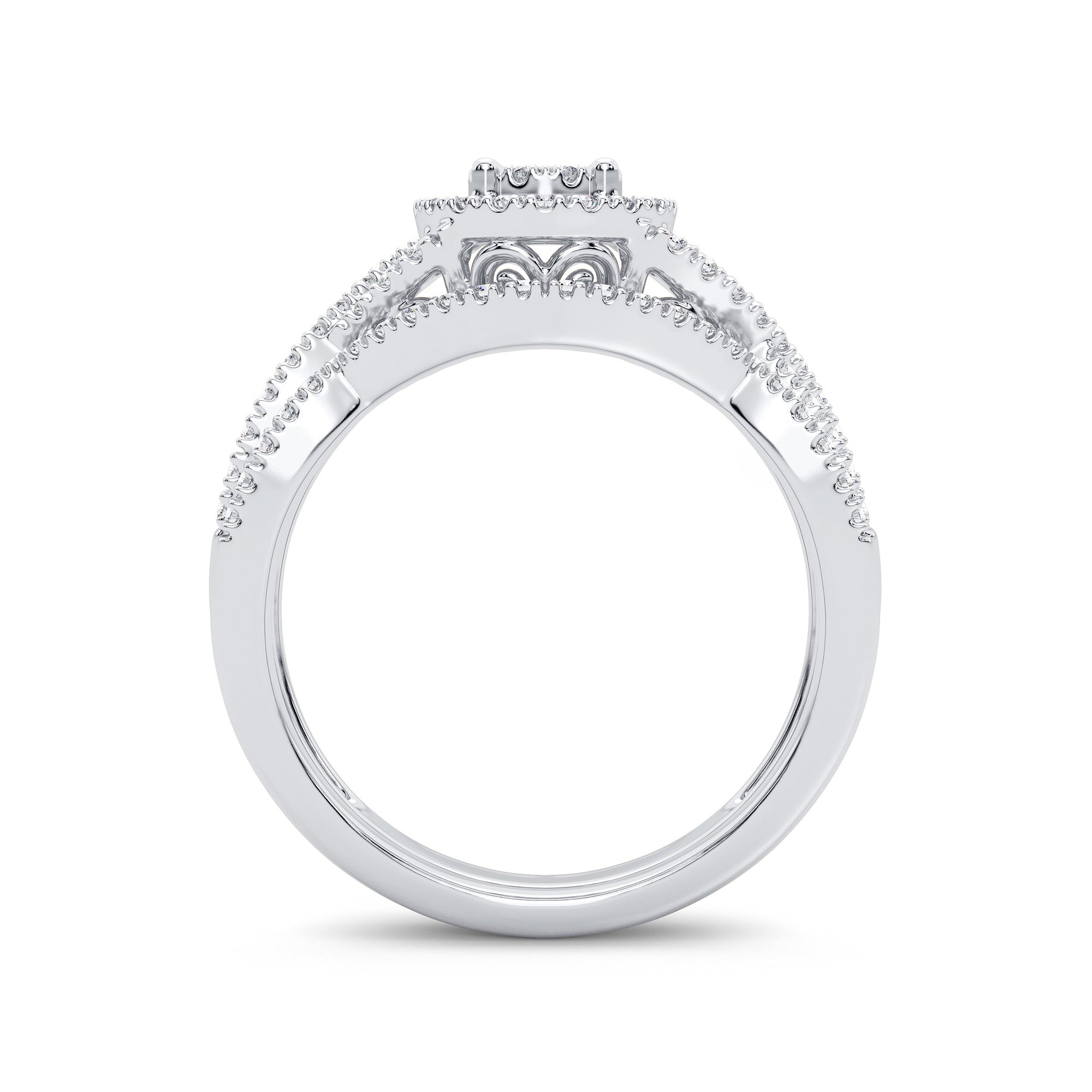 14K 0.50CT Diamond Bridal Ring