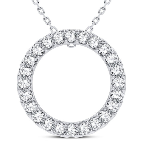 14K 0.50CT DIAMOND PENDANT