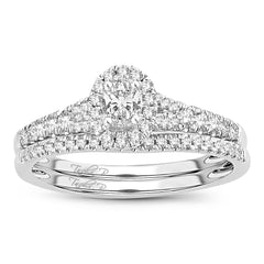 14K 0.50CT Fancy Cut Bridal
