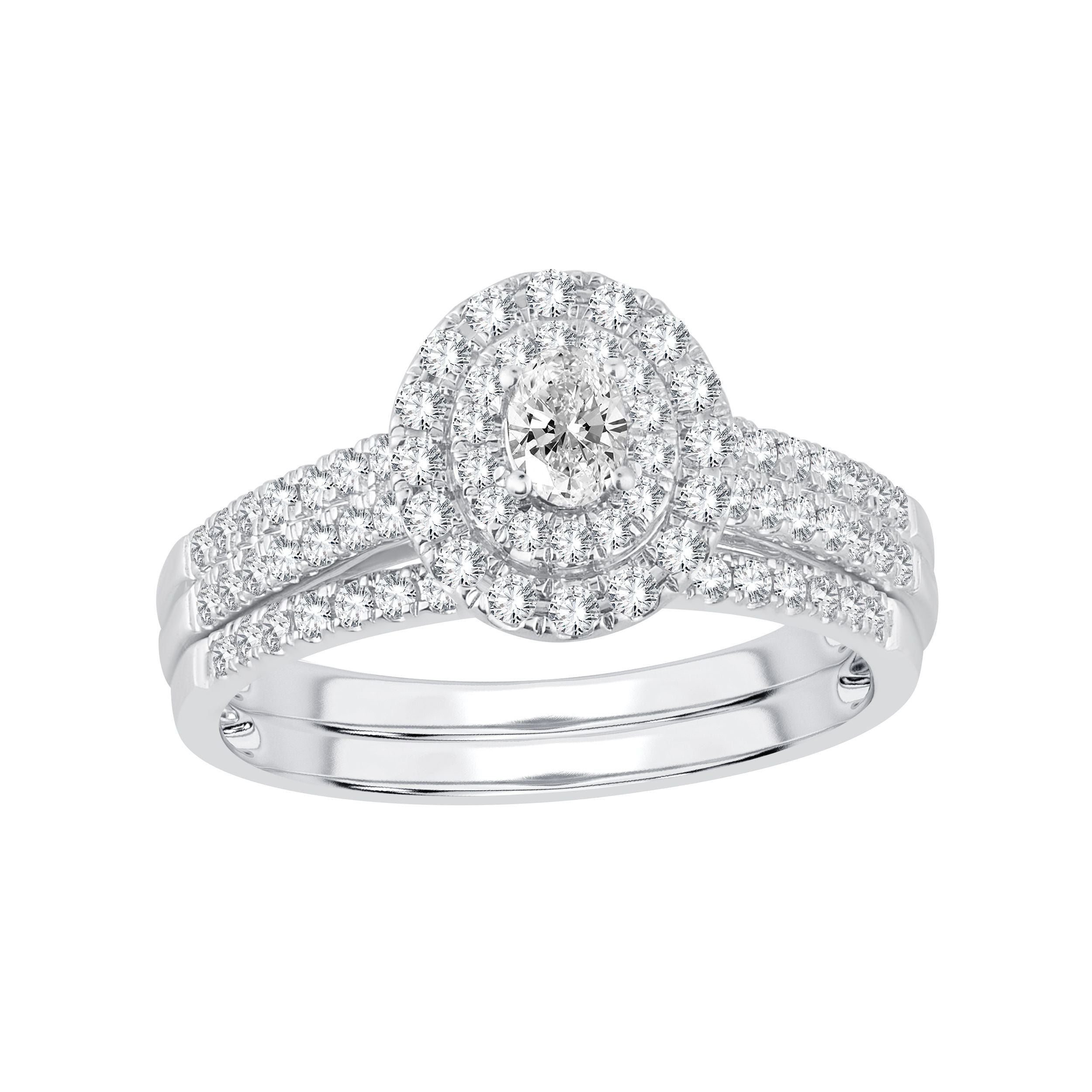 14K 0.63CT Diamond Bridal Ring