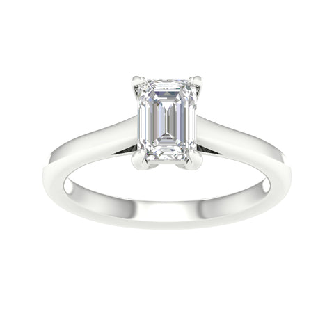 14K 1.00CT Certified Lab Grown Diamond Ring ( IGI Certified )