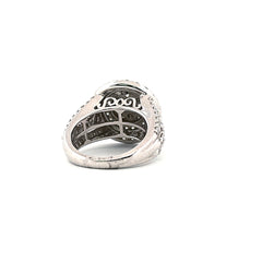 14K White Gold 3.04CT