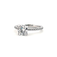14K White Gold Engagement Ring 1.75CT