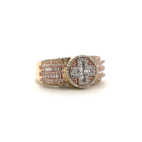 10KT Yellow Gold Ring 0.75CTW