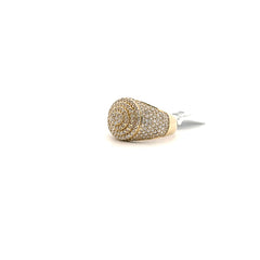 10KT Yellow Gold Ring 2.15CTW