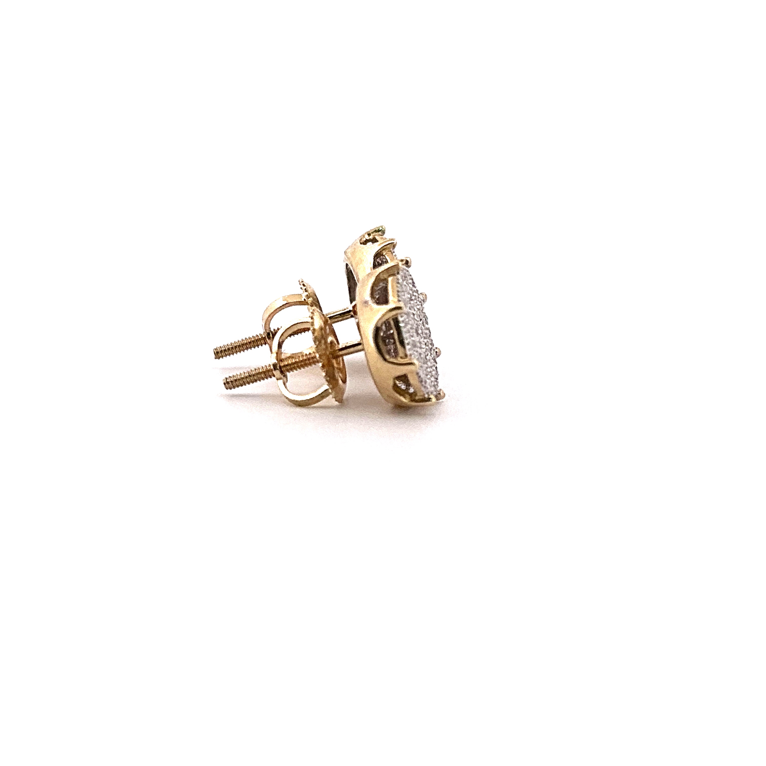 10K Yellow Gold Earrings 0.26CTW