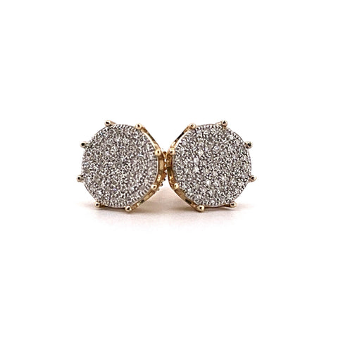 10K Yellow Gold Earrings 0.26CTW