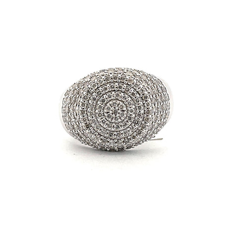 10KT White Gold Ring 2.05 CTW