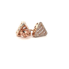 14KT Rose Gold Earrings 0.63CTW