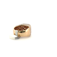 14K Yellow Gold Ring 5.35CTW