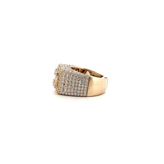 14K Yellow Gold Ring 5.35CTW