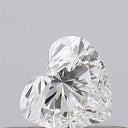 0.20ct Heart Natural Diamond (Colour G, Clarity VS2, GIA Certified)