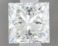 0.50ct Princess Natural Diamond (Colour J, Clarity VS2, GIA Certified)