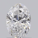 0.51ct Oval Lab Grown Diamond (Colour D, Clarity VS1, IGI Certified)