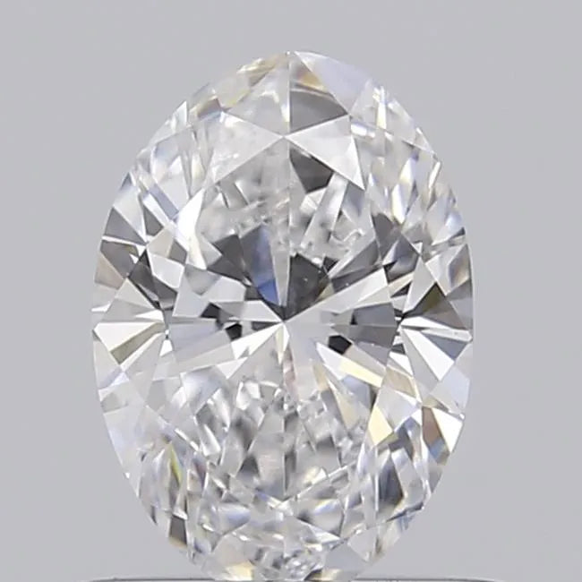 0.51ct Oval Lab Grown Diamond (Colour D, Clarity VS1, IGI Certified)