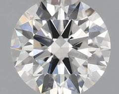 0.52ct Round Natural Diamond (Colour J, Clarity VS2, Cut EX, IGI Certified)
