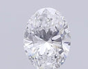 0.53ct Oval Lab Grown Diamond (Colour F, Clarity VS2, IGI Certified)
