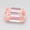 1.03ct Emerald Lab Grown Diamond (Colour Fancy Intense Pink, Clarity VS1, IGI Certified)