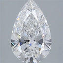 3.00ct Pear Lab Grown Diamond (Colour D, Clarity VVS2, IGI Certified)