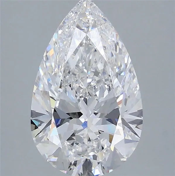 3.00ct Pear Lab Grown Diamond (Colour D, Clarity VVS2, IGI Certified)