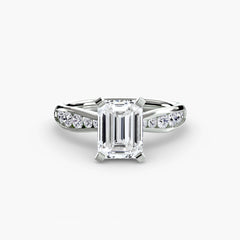 Solitaire with Pavé 3