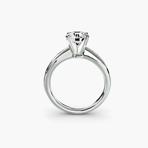 Solitaire with Pavé 3
