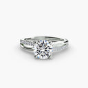 The Split Shank Pavé Solitaire
