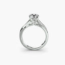 The Split Shank Pavé Solitaire