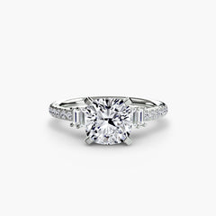Solitaire with Pavé 4