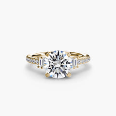 Solitaire with Pavé 4