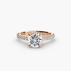 Solitaire with Pavé 5