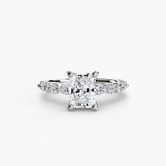 Solitaire with Eternity Pavé 2