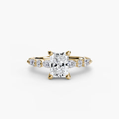 Solitaire with Eternity Pavé 2