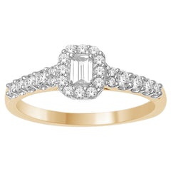 14K 0.50CT D-LADIES RING