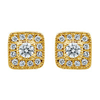 10K 0.60-0.66CT D-DARK EARRING