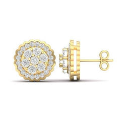 10K 0.16CT D-EARRING