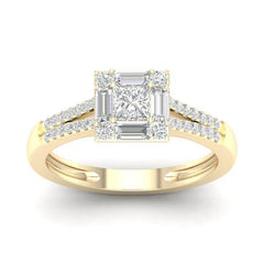 14K 0.66CT D-LADIES RINGS