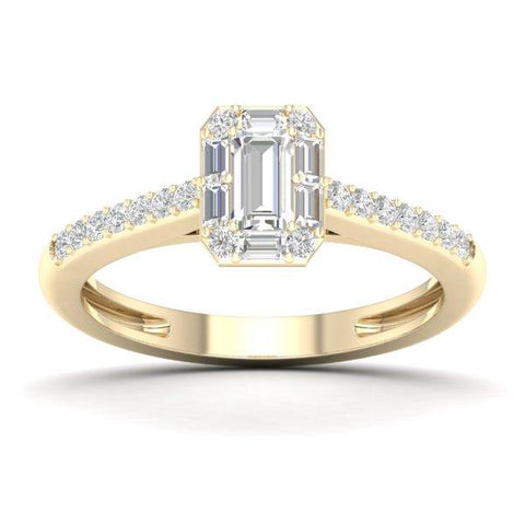 14K 0.50CT D-LADIES RINGS