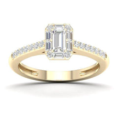 14K 0.50CT D-LADIES RINGS