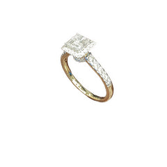 14K 0.50CT D-LADIES RINGS