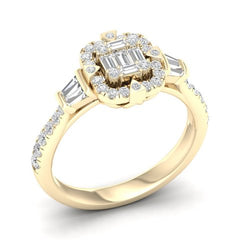 14K 0.60CT D-LADIES RINGS