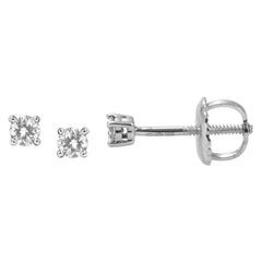 10K 0.07- 0.10CT D-EARRINGS