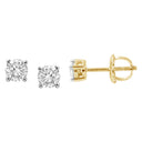 10K 0.28- 0.32CT D-EARRINGS