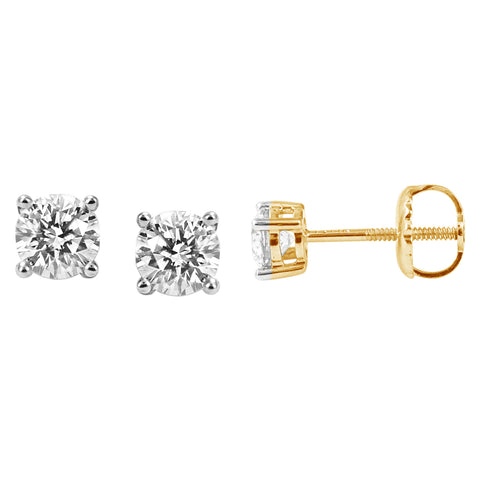 SPL PRICE 14KT 0.46- 0.54CT D-EARRINGS